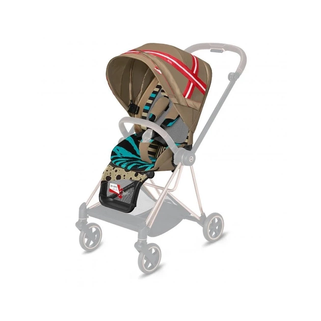 Набір текстилю для коляски Cybex Mios KK One Love multicolor (519003087) - зображення 1