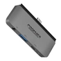 Концентратор Promate USB Hub 4 ports padhub-pro.grey (padhub-pro.grey) - зменшене зображення 1