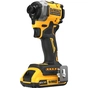 Шуруповерт DeWALT ударний 18 В XR Li-Ion, 2x2Ah, 206 Нм, 2 Аг, 3250 об/хв, TSTAK (DCF850D2T) - зменшене зображення 2