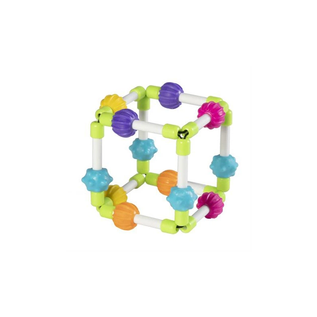 Брязкальце Fat Brain Toys прорізувач тактильний Куббі Quubi (F296ML) - picture 1