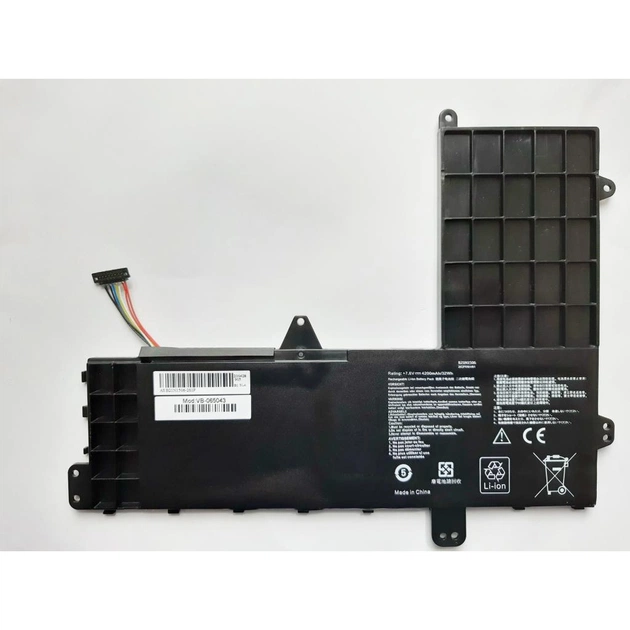 Аккумулятор для ноутбука Asus E502 B21N1506, 4200mAh (32Wh), 2cell, 7.6V, Li-ion AlSoft (A47519) - изображение 1