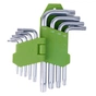 Ключ Alloid изогнутый TORX, 9шт. (HT-0912) - уменьшенное изображение 2