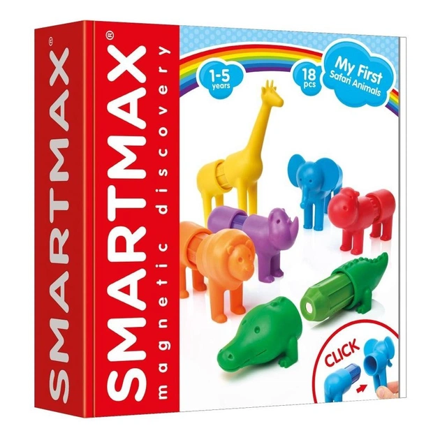 Конструктор Smartmax Мої перші дикі тварини (SMX 220) - зображення 1