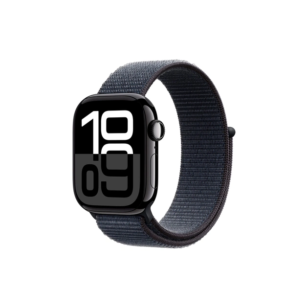 Смарт-годинник Apple Watch Series 10 GPS 42mm Jet Black Aluminium Case with Ink Sport Loop (MWWG3QH/A) - зображення 1