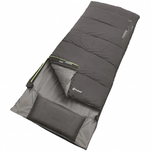Спальний мішок Outwell Freeway Single -1C Grey Left (929036) - зображення 1