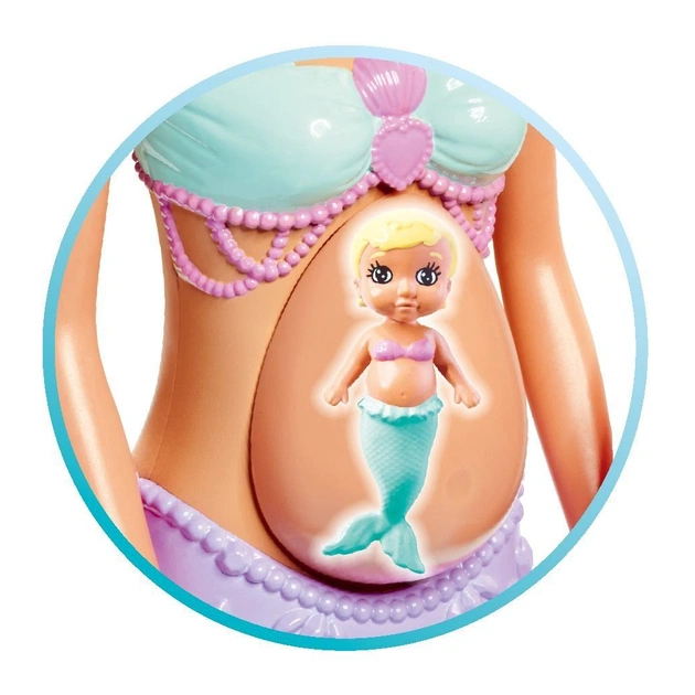 Лялька Simba набір Штеффі-вагітна та Кевін Сім''я русалок з малюком, аксесуари (5733524) - picture 5