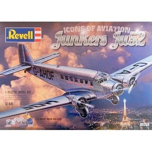 Збірна модель Revell Літак Lufthansa Ju52-3m 1:48 (5718) зображення 1