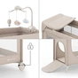Детский манеж Kinderkraft с пеленатором Leody Up Beige (5902533930128) - уменьшенное изображение 2