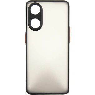 Чохол до мобільного телефона Dengos Matte OPPO Reno 8T (black) (DG-TPU-MATT-124) зображення 1