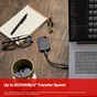 Накопичувач SSD USB 3.2 1TB SanDisk (SDSSDE70-1T00-G25) - зменшене зображення 2