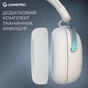 Навушники GamePro Asgard Freya Pro Wireless White/Blue (HSW201WB) - зменшене зображення 11