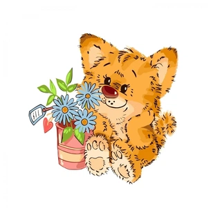 Картина по номерам Strateg Мила посмішка 30х40 см (SV-0050) зображення 1