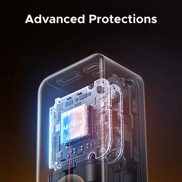 Батарея універсальна Ugreen 20000mAh 165W with Retractable Cable (PB726 55987B) - picture 12