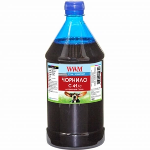 Чорнило WWM Canon CL-41C/CL-51C/CLI-8C 1000г Cyan (C41/C-4) зображення 1