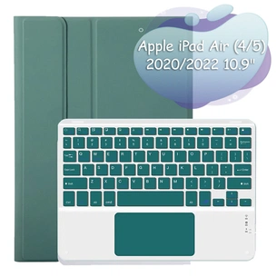 Чохол до планшета BeCover Keyboard+TouchPad Apple iPad Air (4/5) 2020/2022 10.9" Dark Green (712371) зображення 1