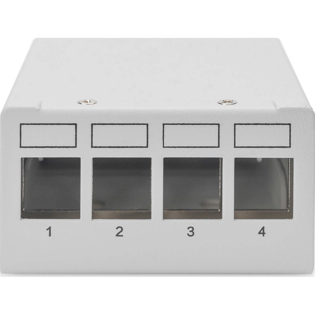 Патч-панель настільна, 4 порти, модульна Digitus (DN-93714) - picture 2