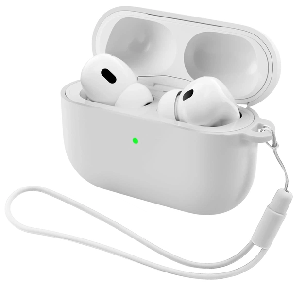 Чехол для наушников Armorstandart Silicone Case для Apple Airpods Pro 3 White (ARM88301) - изображение 1