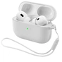 Чохол для навушників Armorstandart Silicone Case для Apple Airpods Pro 3 White (ARM88301) - зменшене зображення 1