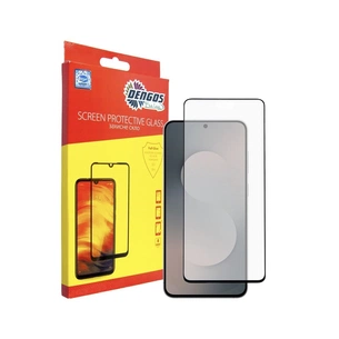 Скло захисне Dengos Full Glue Samsung Galaxy S25 FE Black (TGFG-417) зображення 1