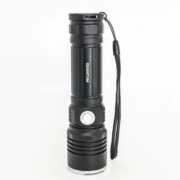 Ліхтар Quantum Solid-M 10W LED з USB + Li-ion18650/2600mAh box (QM-FL1020-18650/2600-CB) - зображення 6