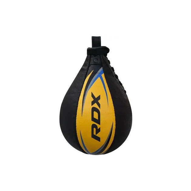 Груша боксерська RDX 2Y Boxing Speed Ball Leather Multi Yellow/Blue (2SBL-S2YU) - picture 3
