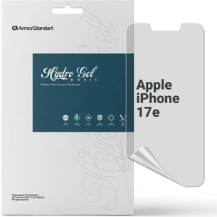 Плівка захисна Armorstandart hydrogel Matte Apple iPhone 17e (ARM91046) зображення 1