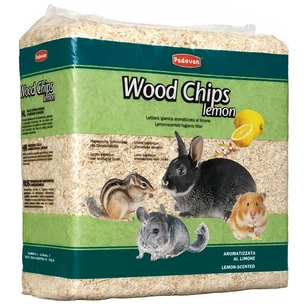 Наповнювач для гризунів Padovan Wood Chips Lemon 1 кг (8001254001715) зображення 1