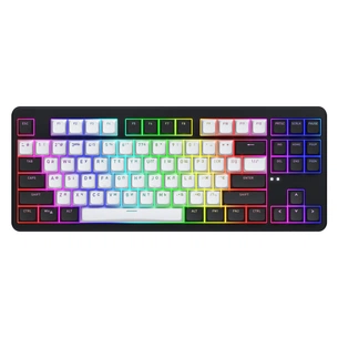 Клавіатура Hator Rockfall 3 Mecha TKL QMK/VIA Orange Wireless Black (HTK850UA) зображення 1