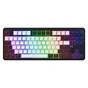 Клавіатура Hator Rockfall 3 Mecha TKL QMK/VIA Orange Wireless Black (HTK850UA) - зменшене зображення 1