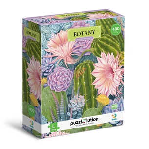 Пазл DoDo Easy-L Ботаніка. Кактуси та сукуленти (300613) picture 1