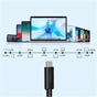Дата кабель USB-C to USB-C 0.8m USB 4 100W 40Gbps 8K60Hz Choetech (XCC-1028) - зменшене зображення 7