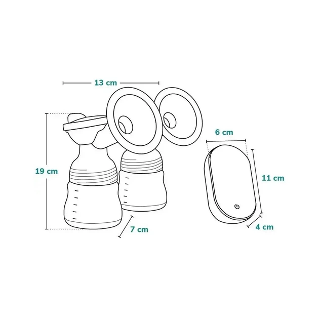 Молоковідсмоктувач Lionelo електричний Twee Go (LO-TWEE GO) - picture 11