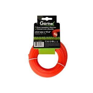 Жилка косильна Gartner "Кругла" 2,4 мм × 15 м (41224015) зображення 1