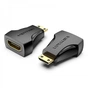Адаптер Vention HDMI - mini-HDMI (F/M), черный (AISB0) - уменьшенное изображение 2