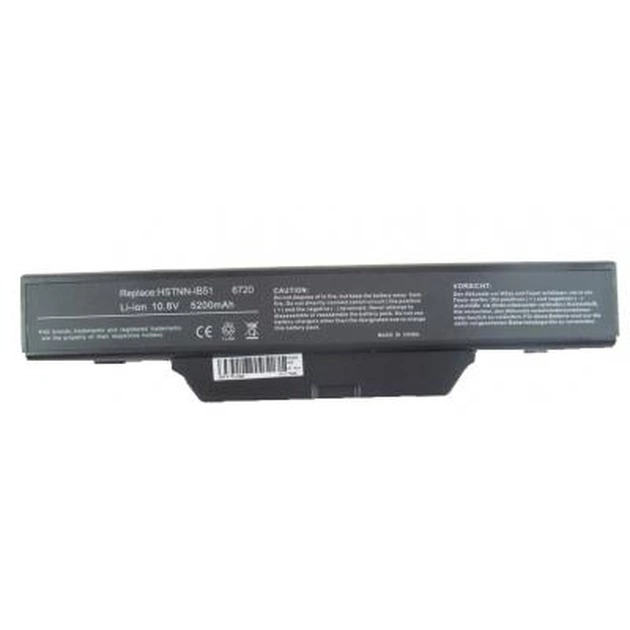 Аккумулятор для ноутбука AlSoft HP Compaq 550 GJ655AA 5200mAh 6cell 11.1V Li-ion (A41128) - изображение 1