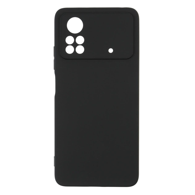 Чохол до мобільного телефона Armorstandart Matte Slim Fit Xiaomi Poco X4 Pro 5G Camera cover Black (ARM61586) - зображення 1