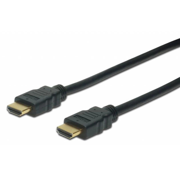 Кабель мультимедійний HDMI M to HDMI M 5.0m Assmann (AK-330114-050-S) - зображення 1