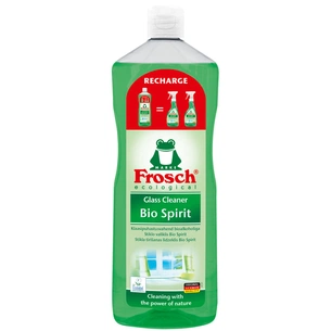 Засіб для миття скла Frosch спиртовий 1 л (4001499013683/4009175959928) зображення 1