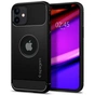 Чохол до мобільного телефона Spigen iPhone 12 mini Rugged Armor, Matte Black (ACS01743) - зменшене зображення 3
