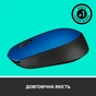 Мишка Logitech M171 Blue (910-004640) - зменшене зображення 5