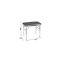 Туристичний стіл Bo-Camp 56x34 cm Grey (1404394) (DAS303274) - зменшене зображення 4