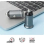 Зарядний пристрій Armorstandart Car 2xUSB QC3.0 Grey (ARM65438) - зменшене зображення 5