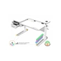 Парта Mealux Woodville Multicolor W Energy (BD-850 W/MC Energy) - уменьшенное изображение 2
