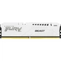 Модуль пам'яті для комп'ютера DDR5 16GB 6000 MHz Beast White EXPO Kingston Fury (ex.HyperX) (KF560C30BWE-16) - зменшене зображення 1