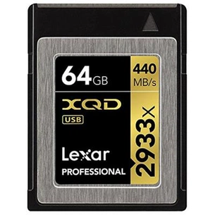 Карта пам'яті Lexar 64GB XQD 2933X Professional (LXQD64GCRBEU2933) зображення 1