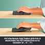Клавіатура Logitech ERGO K860 Bluetooth/Wireless UA Black (920-010108) - зменшене зображення 7