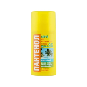 Засіб для засмаги Біокон Спрей для безпечної засмаги Пантенол SPF 35 95 мл (4820064562599) зображення 1