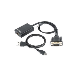 Перехідник VGA to HDMI Cablexpert (A-VGA-HDMI-01) зображення 1