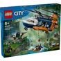 Конструктор LEGO City Вертоліт у базовому таборі для дослідження джунглів (60437) - зменшене зображення 1