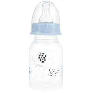 Пляшечка для годування Baby-Nova Декор 120 мл Блакитна (3960068) зображення 1